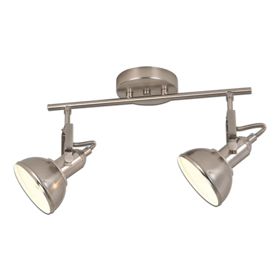 FAIXA DECORATIVA 2 LUZES DE NÍQUEL MURRAY