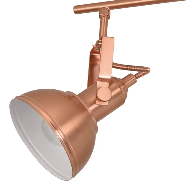 FAIXA DECORATIVA 4 LUZES MURRAY COBRE