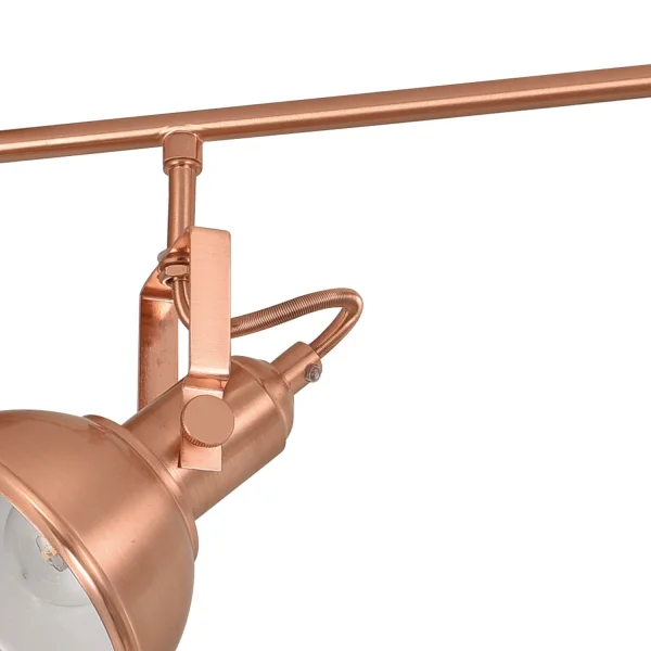 FAIXA DECORATIVA 4 LUZES MURRAY COBRE