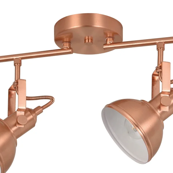 FAIXA DECORATIVA 4 LUZES MURRAY COBRE