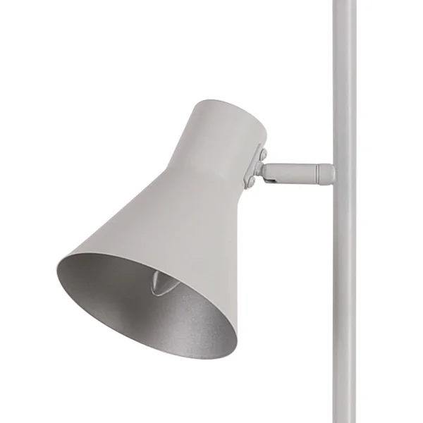 LÂMPADA DE PISO DECORATIVO 2 LUZES BRANCAS CLARENCE