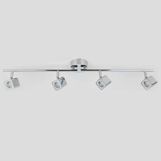 REGLETA 4 LUZES LED DIZ CROMO 4x4W 4000K