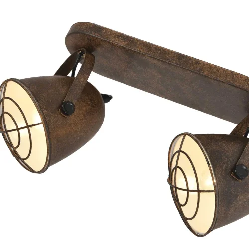 FAIXA DECORATIVA 2 LUZES STUTTGART FERRUGEM MARROM FAIXA DECORATIVA 2 LUZES STUTTGART FERRUGEM MARROM