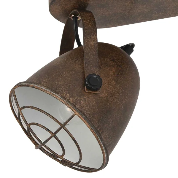 FAIXA DECORATIVA 2 LUZES STUTTGART FERRUGEM MARROM FAIXA DECORATIVA 2 LUZES STUTTGART FERRUGEM MARROM