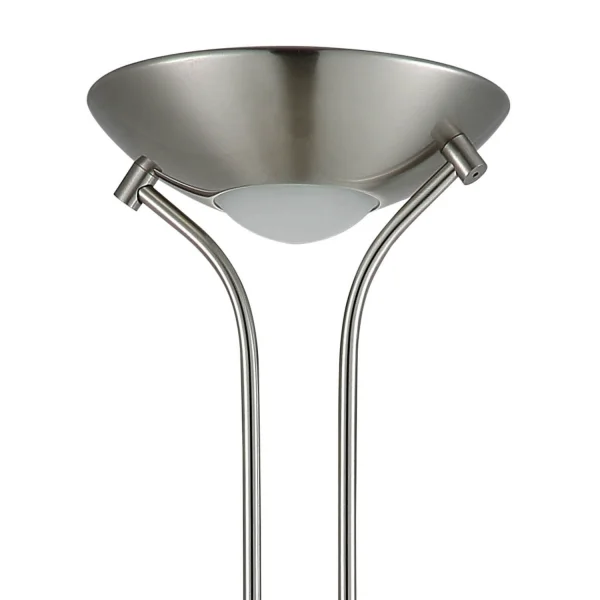 CANDEEIRO DE PÉ LED AYMERICK 19W+5W 3000K USB NÍQUEL CANDEEIRO DE PÉ LED AYMERICK 19W+5W 3000K USB NÍQUEL