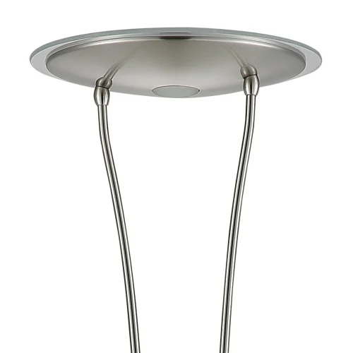 LÂMPADA EM PÉ LED ARTEMIS 18W +5W 3000K USB NÍQUEL