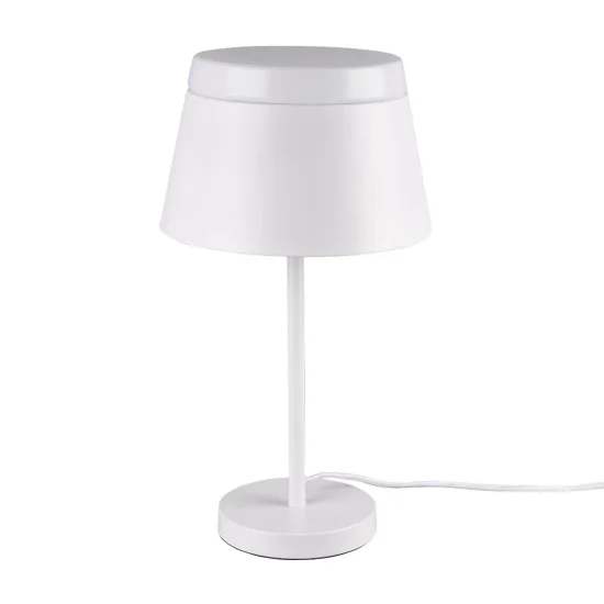 DUQUESA LÂMPADA DE MESA DE METAL BRANCO 2