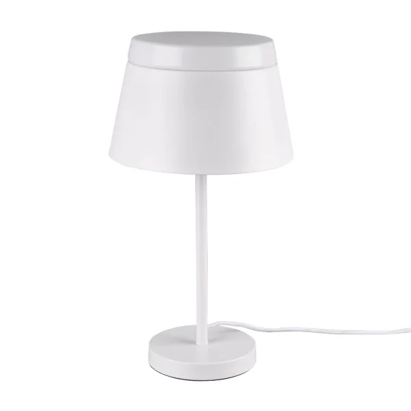 DUQUESA LÂMPADA DE MESA DE METAL BRANCO