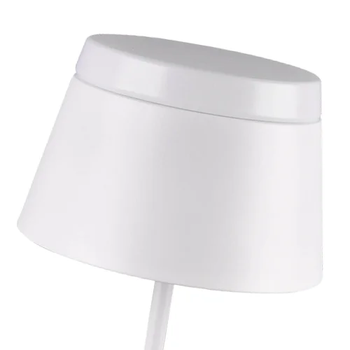 DUQUESA LÂMPADA DE MESA DE METAL BRANCO