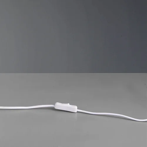 DUQUESA LÂMPADA DE MESA DE METAL BRANCO