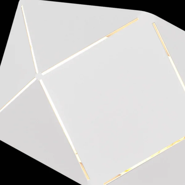 LÂMPADA DE PAREDE NICASIA SMD LEVOU 6W 3000K BRANCO LÂMPADA DE PAREDE NICASIA SMD LEVOU 6W 3000K BRANCO