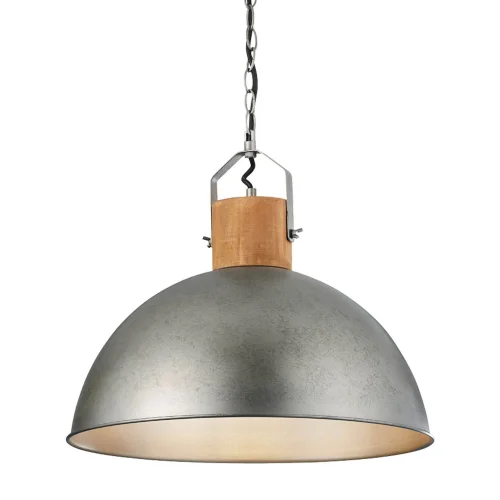 LÂMPADA DE TETO JANO METAL NÍQUEL ANTIGO