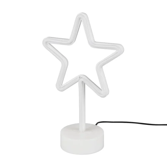 1W SMD LED ESTRELA LÂMPADA DE MESA DECORATIVA 2