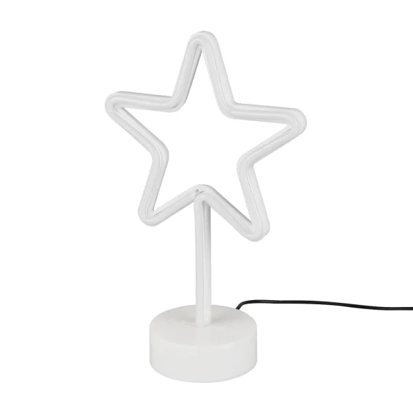 1W SMD LED ESTRELA LÂMPADA DE MESA DECORATIVA