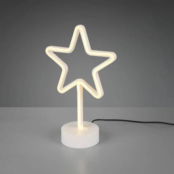 1W SMD LED ESTRELA LÂMPADA DE MESA DECORATIVA