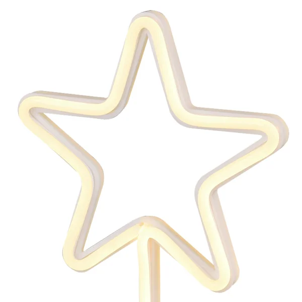 1W SMD LED ESTRELA LÂMPADA DE MESA DECORATIVA
