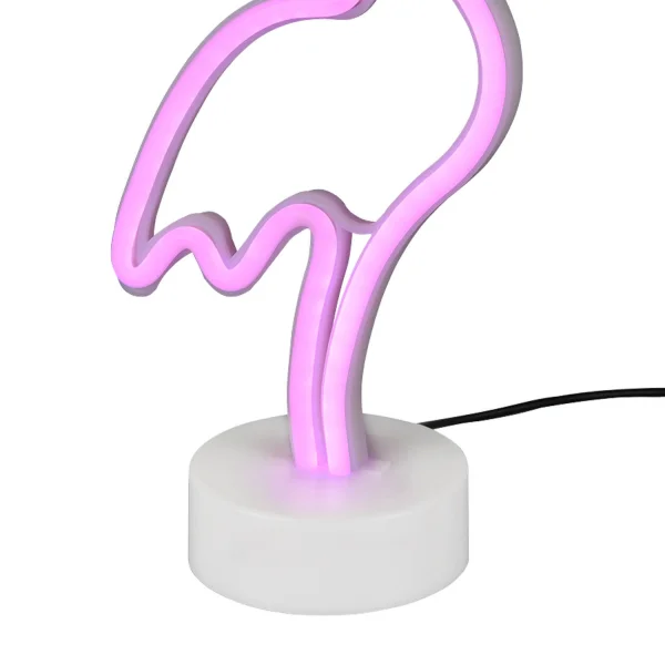 LÂMPADA DE MESA DECORATIVA FLAMENCO SMD LED 1W