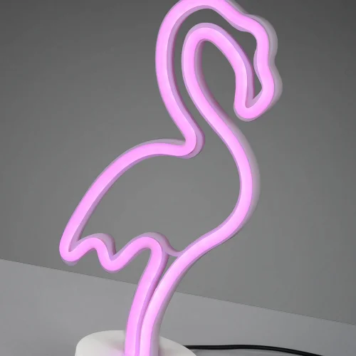 LÂMPADA DE MESA DECORATIVA FLAMENCO SMD LED 1W