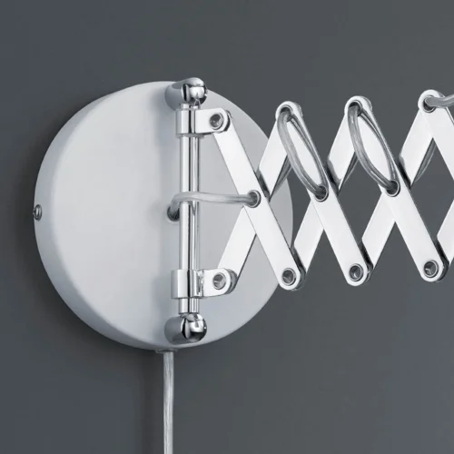 LÂMPADA DE PAREDE EDWARD METAL BRANCO