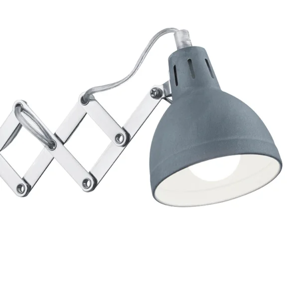 LUZ DE PAREDE EDWARD CONCRETO METÁLICO