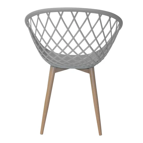 CADEIRA DE PICARETAS CINZA