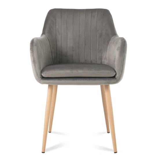 POLTRONA BORIS PERNAS CINZA SER 2