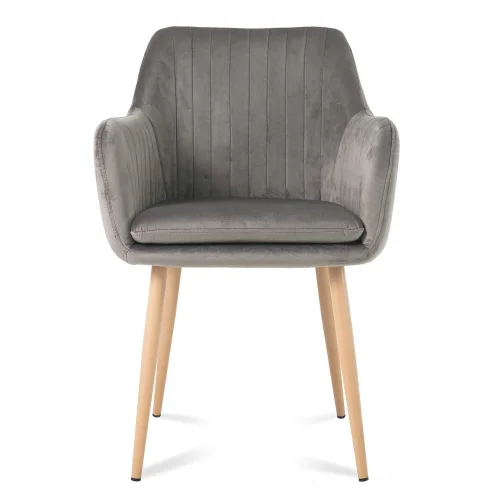 POLTRONA BORIS PERNAS CINZA SER