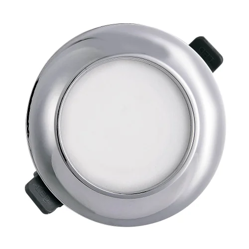 LED CIRCULAR LUZ DE BAIXA 9W CROMO