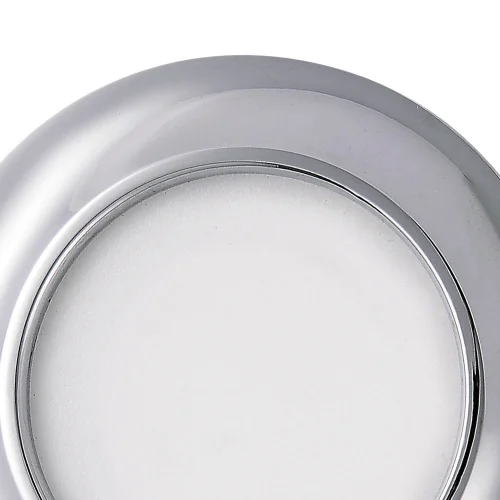 LED CIRCULAR LUZ DE BAIXA 9W CROMO