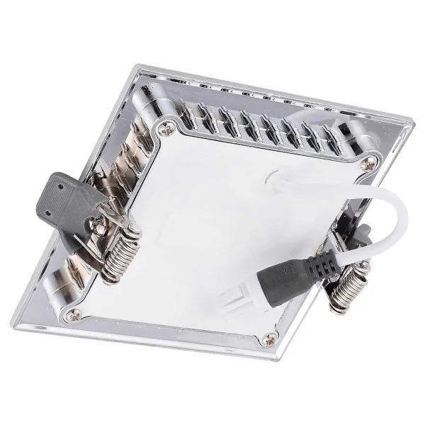MINIDOWNLIGHT LED QUADRADO 5W CROMO