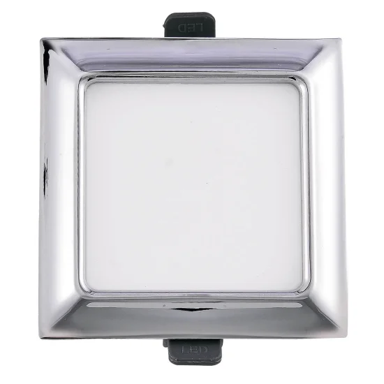 DOWNLIGHT LED QUADRADO 9W CROMO