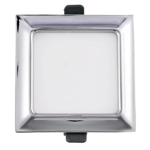 DOWNLIGHT LED QUADRADO 9W CROMO