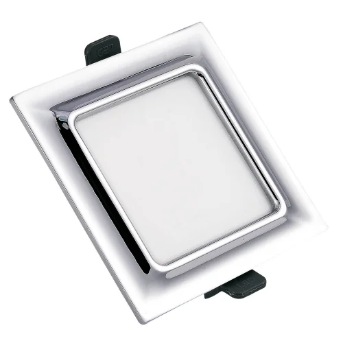 DOWNLIGHT LED QUADRADO 9W CROMO