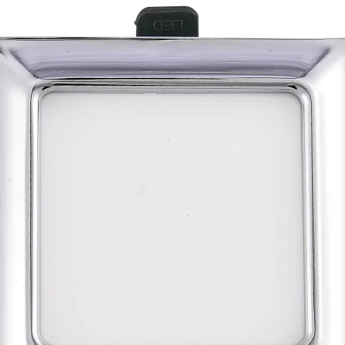 DOWNLIGHT LED QUADRADO 9W CROMO