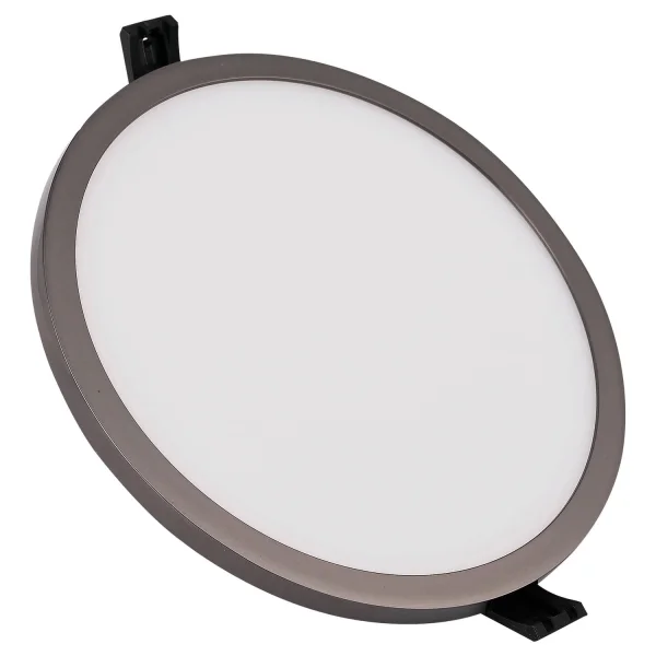 LED CIRCULAR DOWNLIGHT 18W GRAFITE