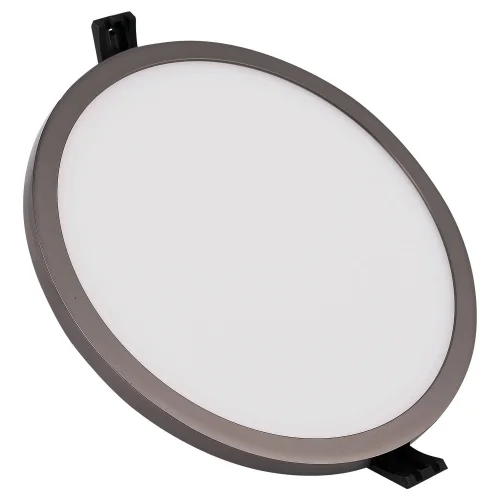 LED CIRCULAR DOWNLIGHT 18W GRAFITE