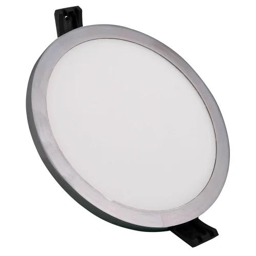 LED CIRCULAR LUZ DE BAIXA 9W CROMO