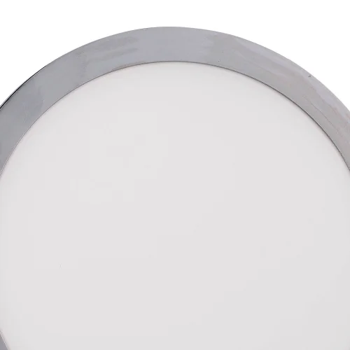 LED CIRCULAR LUZ DE BAIXA 9W CROMO