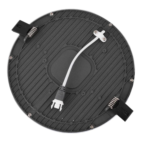 LUZ DE BAIXA LED CIRCULAR 18W CROMO