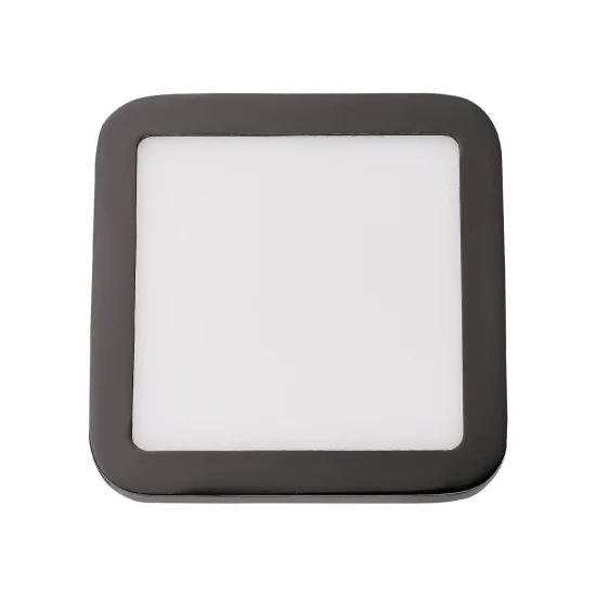 MINIDOWNLIGHT LED QUADRADO 6W GRAFITE