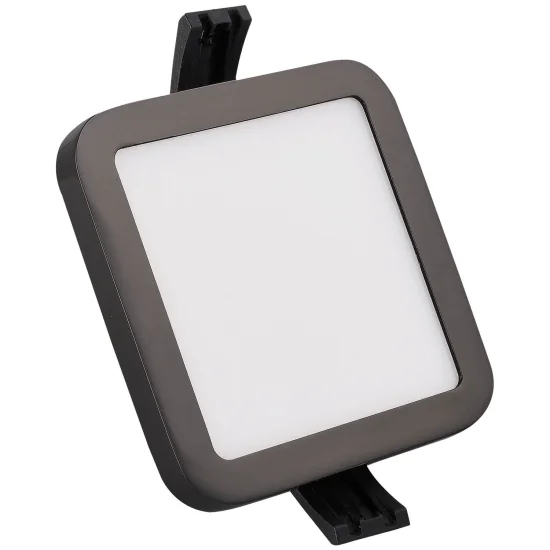 MINIDOWNLIGHT LED QUADRADO 6W GRAFITE 2