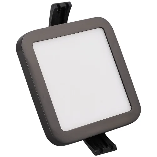 MINIDOWNLIGHT LED QUADRADO 6W GRAFITE MINIDOWNLIGHT LED QUADRADO 6W GRAFITE