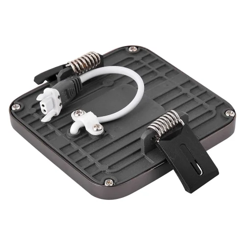 MINIDOWNLIGHT LED QUADRADO 6W GRAFITE MINIDOWNLIGHT LED QUADRADO 6W GRAFITE