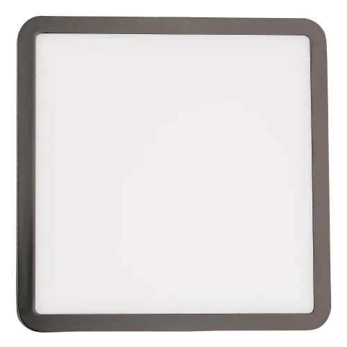 MINIDOWNLIGHT LED QUADRADO 18W GRAFITE