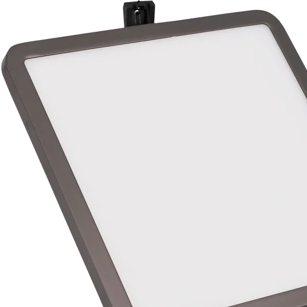 MINIDOWNLIGHT LED QUADRADO 18W GRAFITE