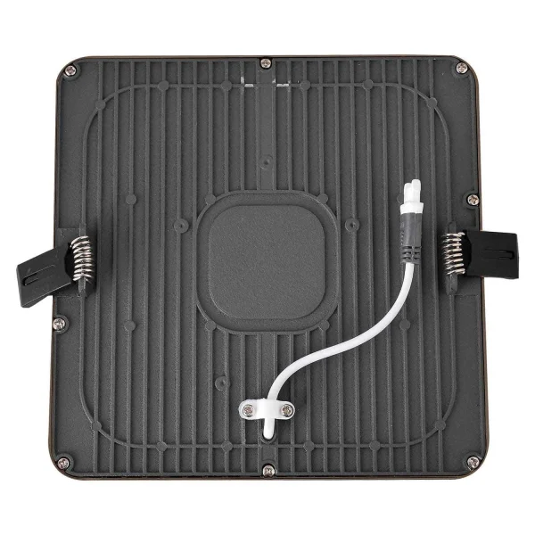 MINIDOWNLIGHT LED QUADRADO 18W GRAFITE