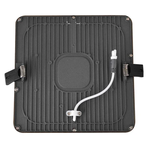 MINIDOWNLIGHT LED QUADRADO 18W GRAFITE