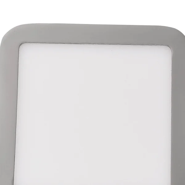 MINIDOWNLIGHT LED QUADRADO 6W CROMO