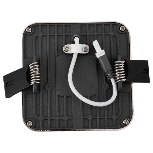 MINIDOWNLIGHT LED QUADRADO 6W CROMO