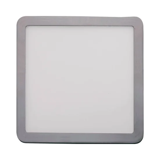 MINIDOWNLIGHT LED QUADRADO 9W CROMO